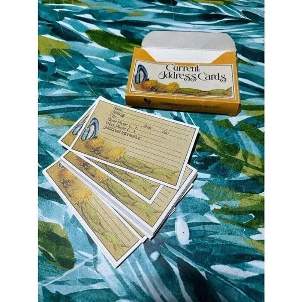 Vintage Current Inc. Address Cards